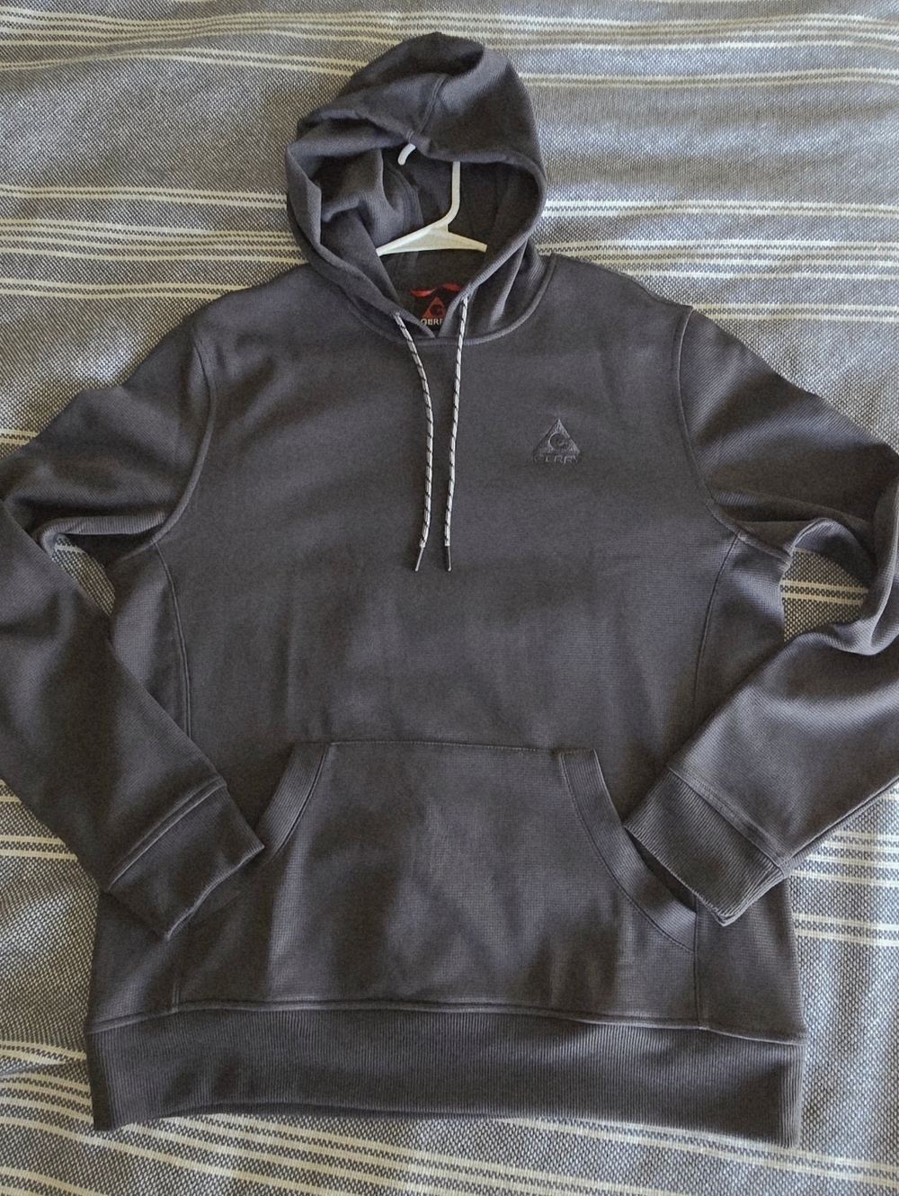 Gerry Performance Waffle Pullover Hoodie M Fleece Lined Pocket Travel Layer Fall - Picture 2 of 11
